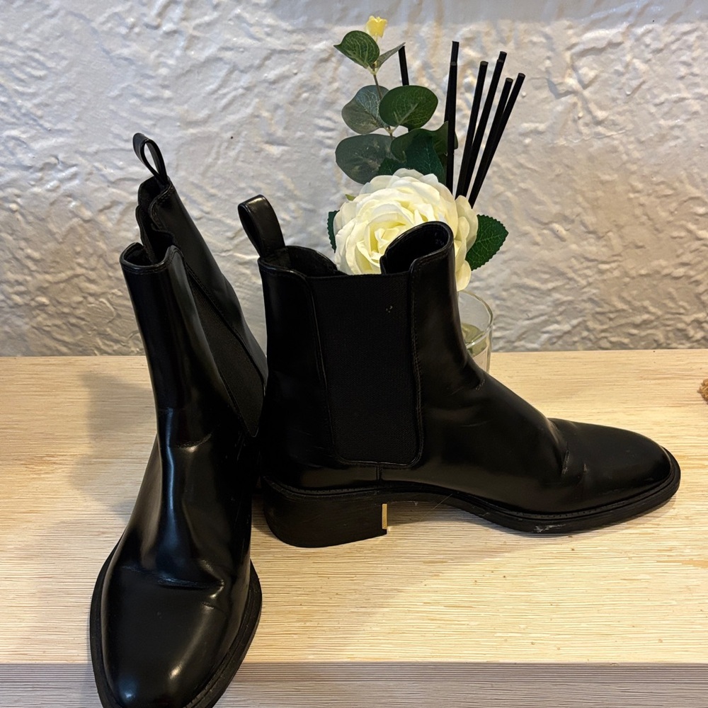Zara Black Ankle Boots